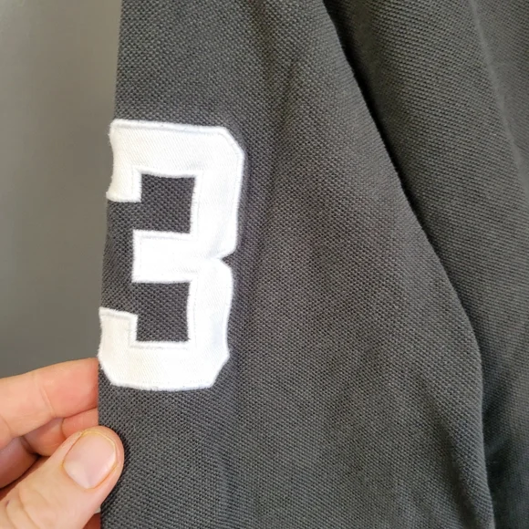 Vintage polo ralph lauren polo long sleeve shirt men's medium - Picture 4 of 5